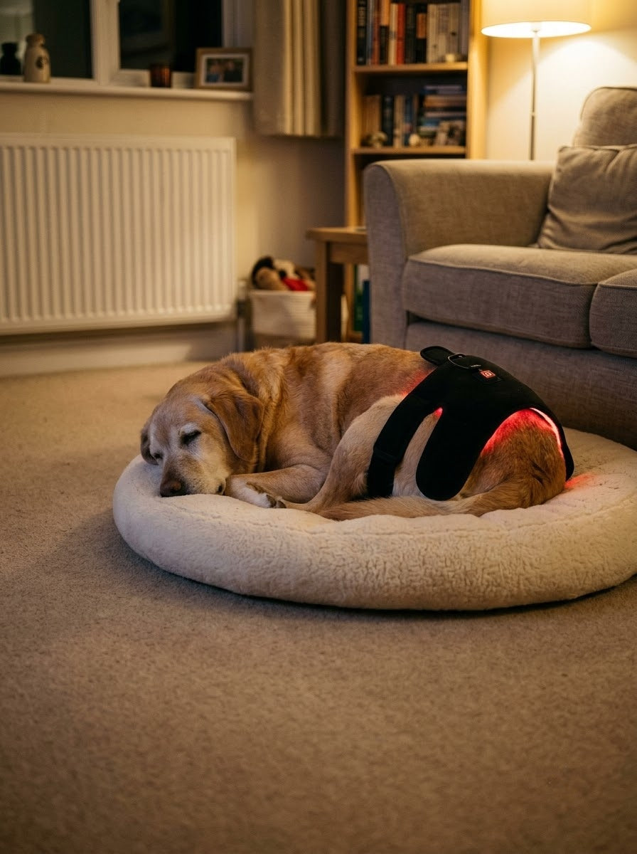 On their bed